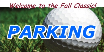 Golf ball banner