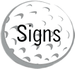 Golf Signs