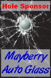 12x18 Golf Cracked Glass