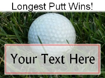 Longest Putt Ball in grass