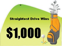 Straightest Drive Golf Bag Shaped