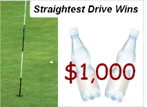 Straightest Drive Beverage Sponsor