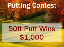 Putting Contest Fall Scene