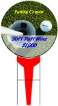 Putting Contest Round sign 1