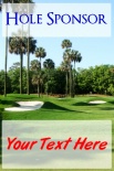 Hole Sponsor Palm Trees